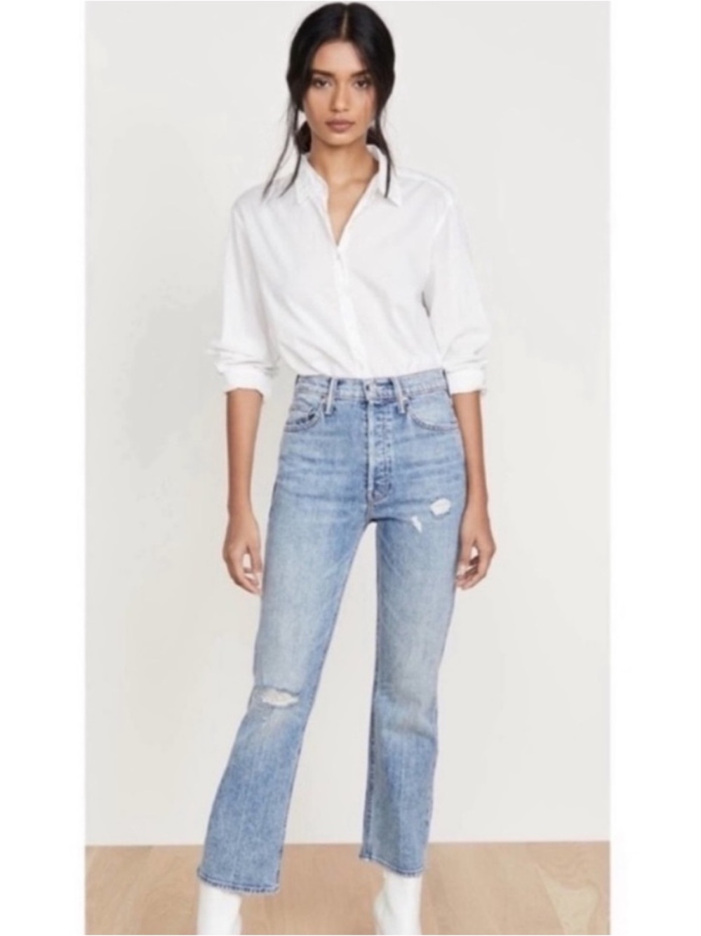 Mother Superior The Tripper Jeans 20 Minutes of Fame 27 High Waisted Flare 90s